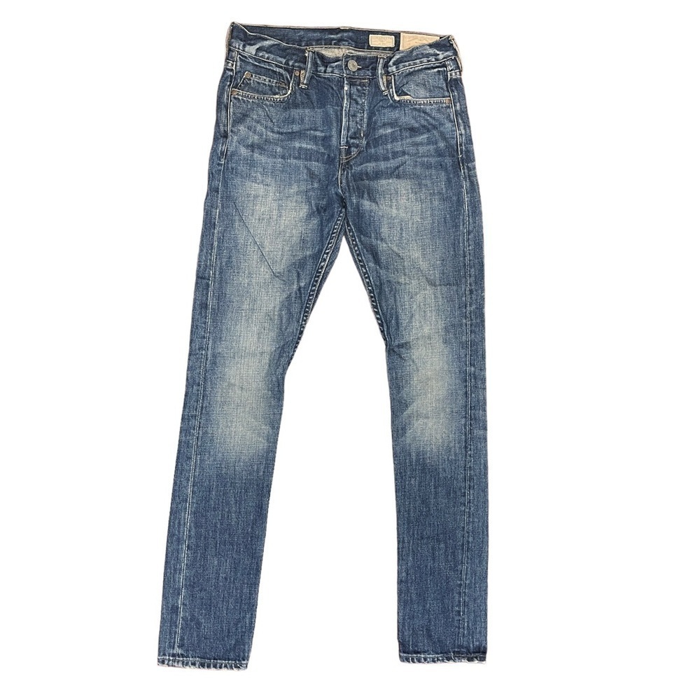 All Saints Cigarette Skinny 100% cotton‎ denim Jeans Men's 28